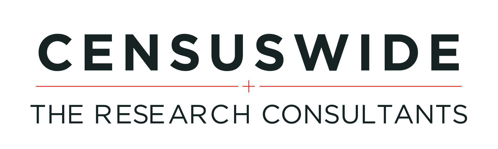 Censuswide logo transparent black