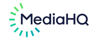 Media HQ Full Logo Navy PNG